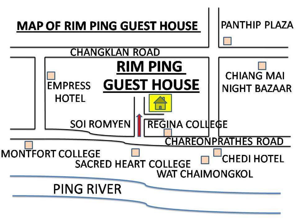 Rim Ping pensión Chiang Mai Exterior foto