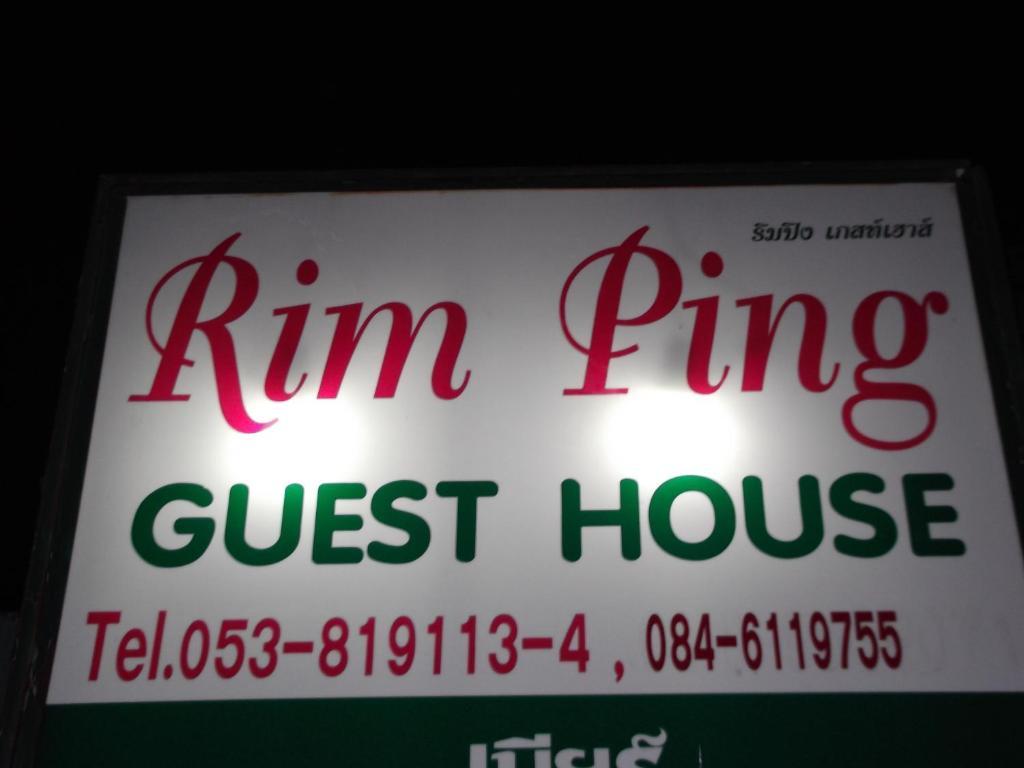 Rim Ping pensión Chiang Mai Exterior foto